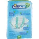 Assorbello gyermek pelenka, Extra nagy, 15-30 kg, 14 db/csomag - Image 4