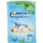 Assorbello gyermek pelenka, Extra nagy, 15-30 kg, 14 db/csomag - Image 5