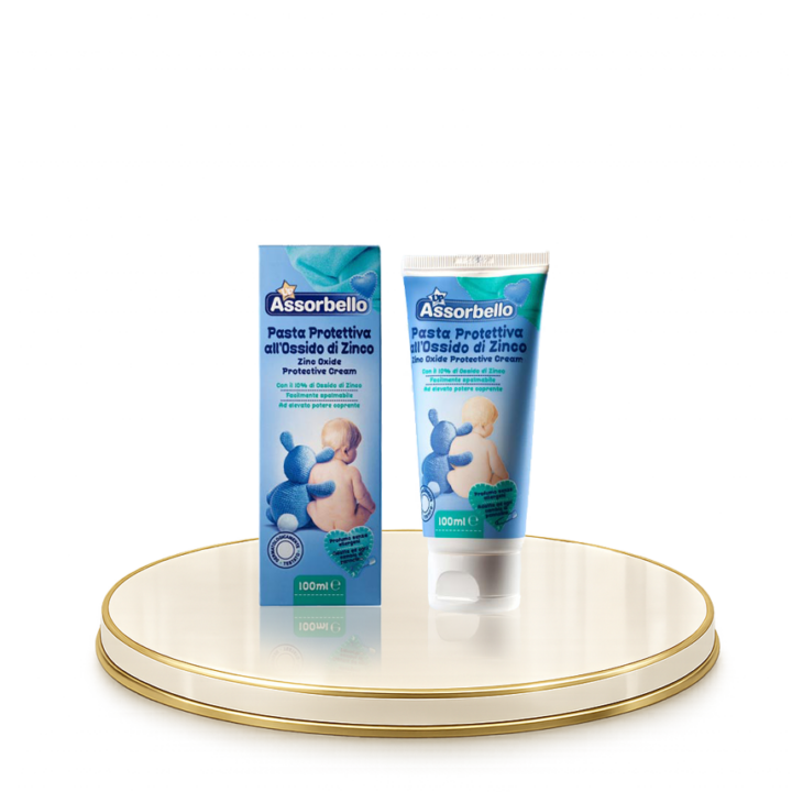Assorbello Up gyermek védőkrém (cink-oxid alapú), 100 ml-es