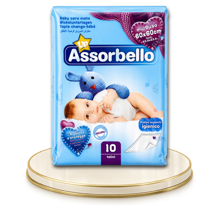 Assorbello éjszakai nedvszívó alátét 60x60 cm (10db-os)