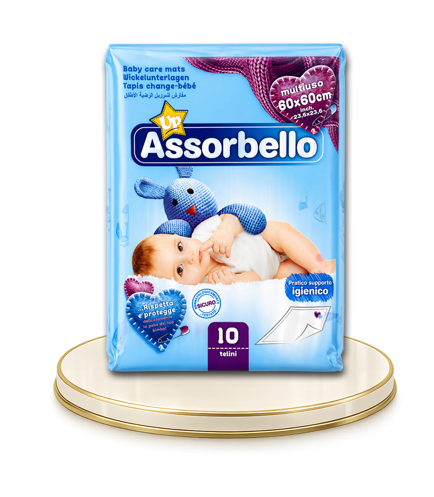 Assorbello éjszakai nedvszívó alátét 60x60 cm (10db-os)