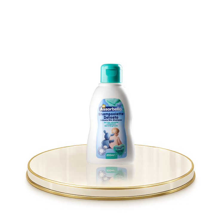 Assorbello Up gyermek sampon aloéval, kamillával, 200 ml-es