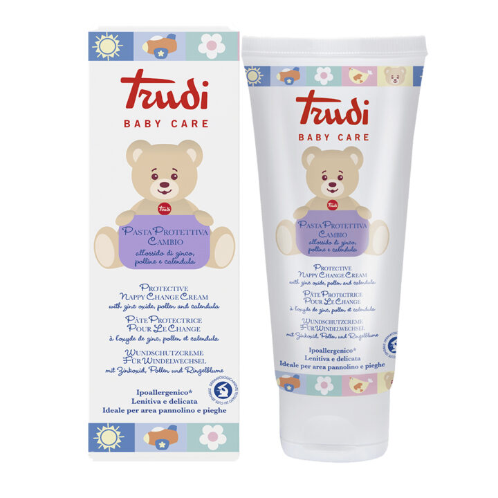 TRUDI® – Védő pelenkázó krém, cink-oxiddal + virágporral + körömvirággal, 100 ml-es