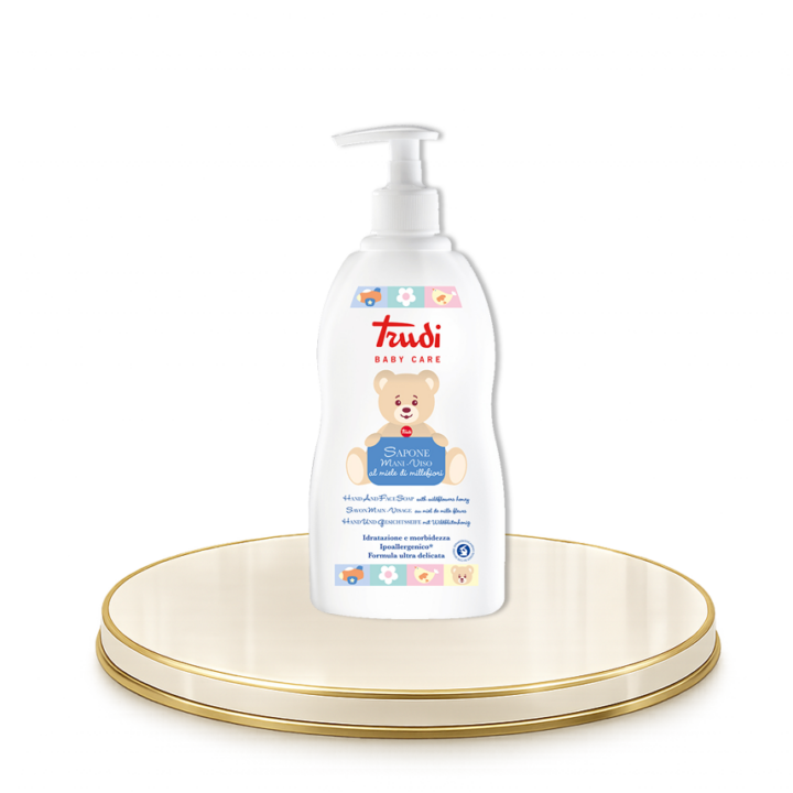 TRUDI® – Adagolós, kéz- és arcszappan, vadvirágmézzel,500 ml-es