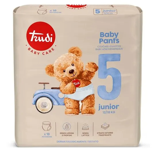 Trudi Baby Pants 5 - pelenkanadrág/bugyipelenka, 18db-os, 12/18 kg