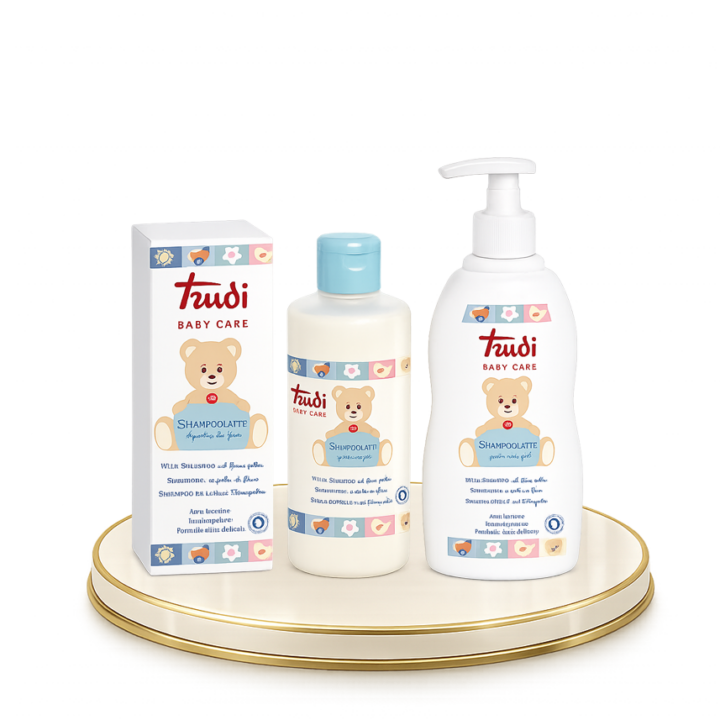 TRUDI® – Adagolós, baba és gyermek sampon, 500ml-es