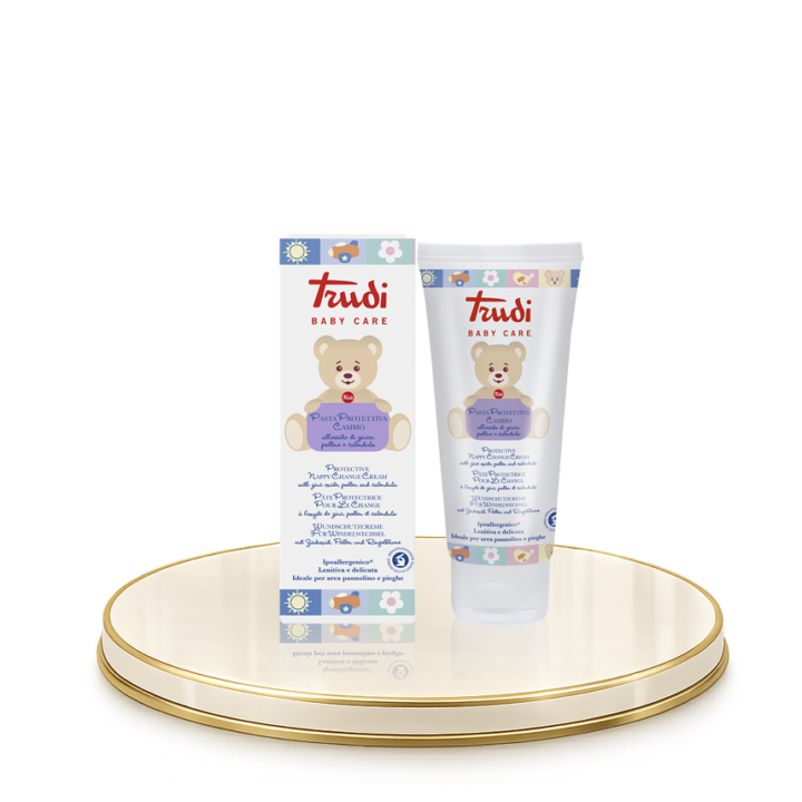 TRUDI® – Védő pelenkázó krém, cink-oxiddal + virágporral + körömvirággal, 100 ml-es