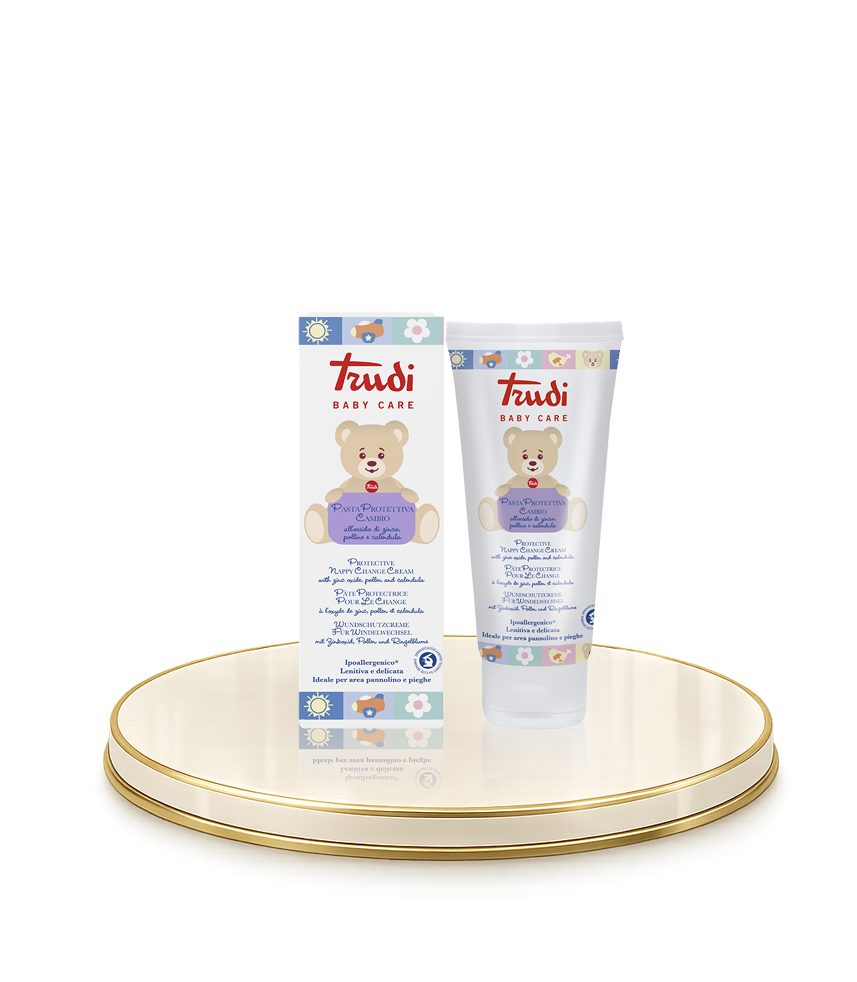 TRUDI® – Védő pelenkázó krém, cink-oxiddal + virágporral + körömvirággal, 100 ml-es